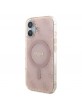 Guess iPhone 16 Case Cover MagSafe 4G Pink