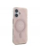 Guess iPhone 16 Case Cover MagSafe 4G Pink