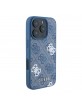 Guess iPhone 16 Pro Hülle Case MagSafe Cover Peony Blau