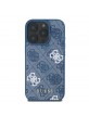 Guess iPhone 16 Pro Max Hülle Case MagSafe Cover Peony Blau