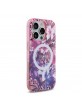 Guess iPhone 16 Pro Max Flowers MagSafe Case Purple