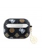 Guess AirPods Pro 2 Case Peony 4G Charm Black
