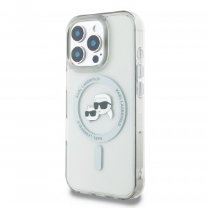 Karl Lagerfeld iPhone 16 Pro Max Case Magsafe Karl Choupette Transparent