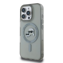 Karl Lagerfeld iPhone 16 Pro Max Case Karl Choupette Magsafe Transparent