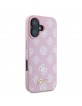 Guess iPhone 16 Hülle Case MagSafe Peony Rosa Pink