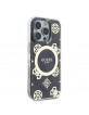 Guess iPhone 16 Pro Case MagSafe 4G Peony Black