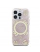 Guess iPhone 16 Pro Case MagSafe Peony 4G Pink