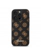 Guess iPhone 16 Pro Hülle Case Cover Peony Black