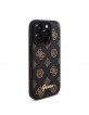 Guess iPhone 16 Pro Hülle Case Cover Peony Black