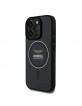 Aston Martin iPhone 16 Pro Hülle Case MagSafe Real Carbon Schwarz