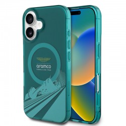 Aston Martin iPhone 16 Hülle Case MagSafe F1 Car Grün