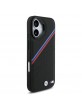 BMW iPhone 17 Hülle Case MagSafe M Perforated Tricolor Schwarz