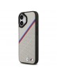 BMW iPhone 17 Hülle Case MagSafe Perforated M Tricolor Grau