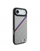 BMW iPhone 17 Air Case MagSafe Perforated M Tricolor Gray