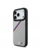 BMW iPhone 17 Pro Hülle Case M Perforated MagSafe Tricolor Grau