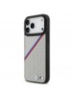 BMW iPhone 17 Pro Max Hülle Case M Perforated MagSafe Tricolor Grau