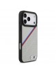BMW iPhone 17 Pro Max Hülle Case M Perforated MagSafe Tricolor Grau