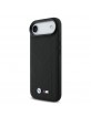 BMW iPhone 17 Air Case Quilted M Logo MagSafe Black
