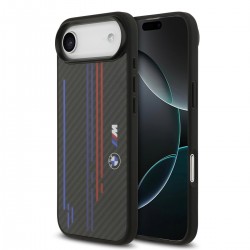 BMW iPhone 17 Air Case M Kevlar Lines Aramid MagSafe Black