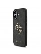 Guess iPhone 17 Hülle Case Metal Big Logo 4G Schwarz