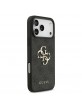 Guess iPhone 17 Pro Max Hülle Case Metal Big Logo 4G Schwarz
