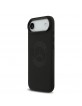 Mercedes iPhone 17 Air Hülle Case Echtleder Vintage Logo MagSafe Schwarz