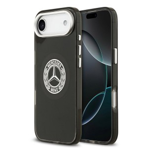 Mercedes iPhone 17 Air Hülle Case MagSafe Vintage Logo Schwarz