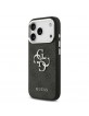 Guess iPhone 17 Pro Case 4G Metal Logo Frame Edge Black