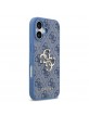 Guess iPhone 17 Hülle Case Metal Big Logo 4G Blau