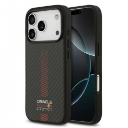 Red Bull iPhone 17 Pro Hülle Case MagSafe Carbon Schwarz