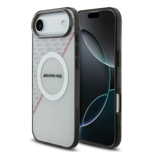 AMG Mercedes iPhone 17 Air Hülle Case Cover MagSafe Weiß