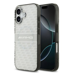 AMG Mercedes iPhone 17 Hülle Case Double Layer MagSafe Weiß