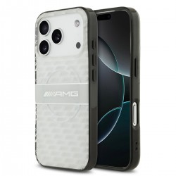 AMG Mercedes iPhone 17 Pro Hülle Case Double Layer MagSafe Weiß