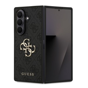 Guess Samsung Z Fold 7 Case Big 4G Metal Logo Black
