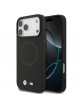 BMW iPhone 17 Pro Max Hülle Case MagSafe M Meshed Schwarz