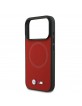 BMW iPhone 17 Pro Hülle Case MagSafe M Meshed Rot