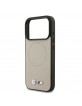 BMW iPhone 17 Pro Hülle Case MagSafe M Meshed Beige