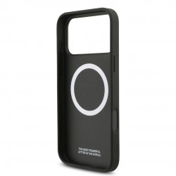 BMW iPhone 17 Pro Max Hülle Case MagSafe M Meshed Beige