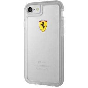 Ferrari iPhone 8 Plus / 7 Plus Glossy Case Cover Transparent