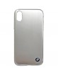 BMW iPhone X / Xs Signature Logo Aluminum Cover / Case Silver