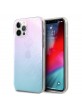 GUESS iPhone 12 / 12 Pro Case Cover 4G Gradient 3D Blue