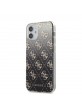 Guess iPhone 12 mini Gradient Hülle Case Cover 3D Schwarz