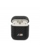 BMW AirPods 1 / 2 Case Cover Carbon M Power Collection Black