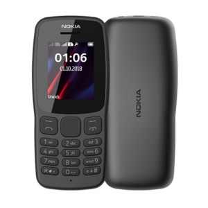 Nokia 106 Dual SIM 1,8 Zoll 4 MB Ohne SIM Lock grau