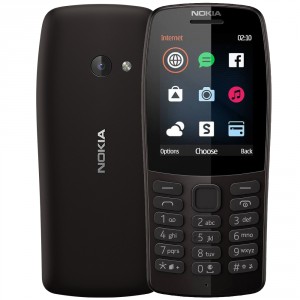 Nokia 210 Dual SIM 2,4 Zoll 16 MB Ohne SIM Lock schwarz