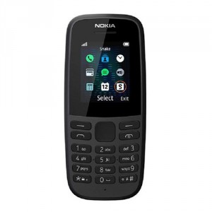 Nokia 105 Dual SIM 1,8 Zoll 4 MB Ohne SIM Lock schwarz