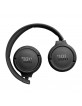 JBL Tune 520 Wireless On-Ear Headphones Pure Bass Black