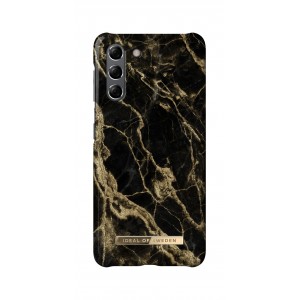 iDeal of Sweden Samsung S21 Case Cover Golden Smoke Marble