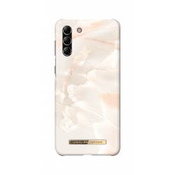 iDeal of Sweden Samsung S21 Plus Case Cover Pink Pearl Marble