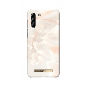 iDeal of Sweden Samsung S21 Plus Hülle Case Cover Rosa Pearl Marble